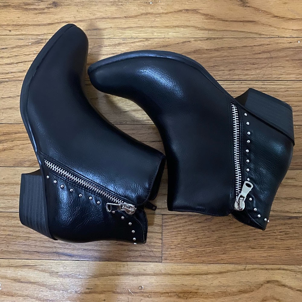 Black booties